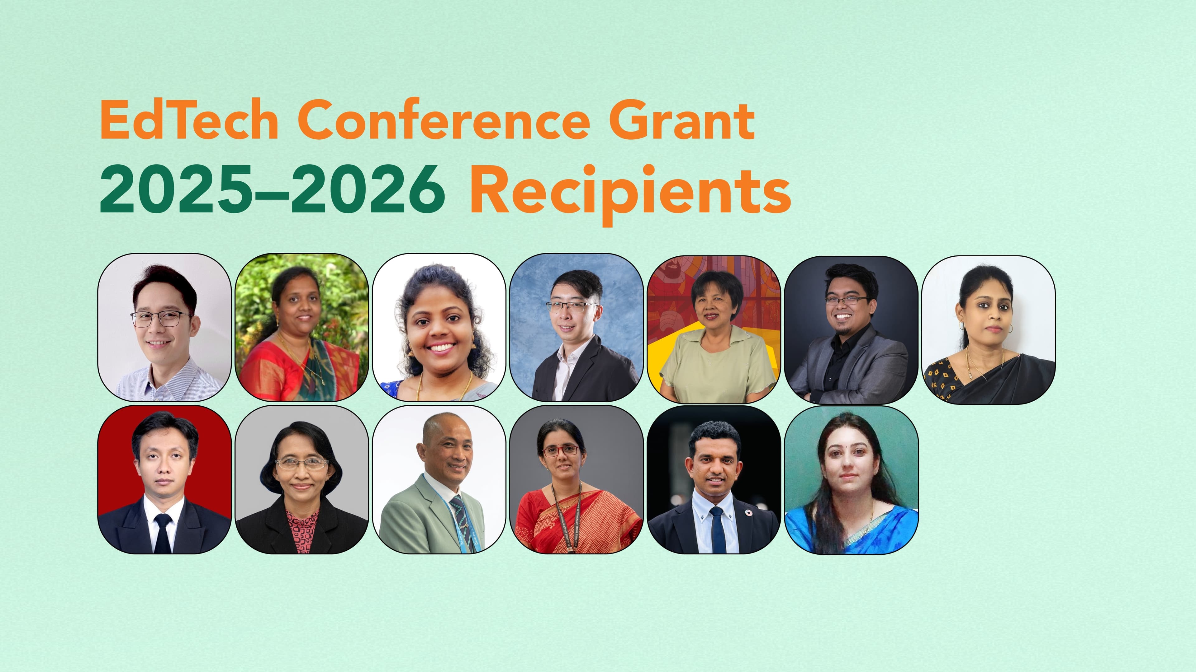 EdTech Conference Grant 2025–2026 Recipients Announced cover image